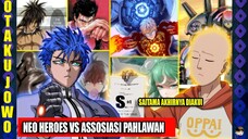 SAITAMA AKHIRNYA RANK S ?? ASSOSIASI HERO VS NEO HEROES ONE PUNCH MAN