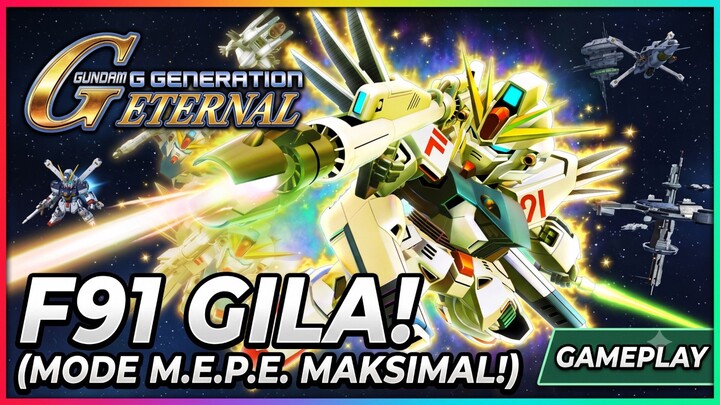 Gundam Tercepat ?? F91 Mode M.E.P.E ?? Gameplay SD Gundam G Generation Eternal