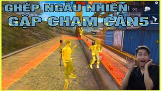 [Garena Free Fire] Ghép Ngẫu Nhiên Gặp Cham Cân5 Ở Chế Độ Tử Chiến |Thành Mốc