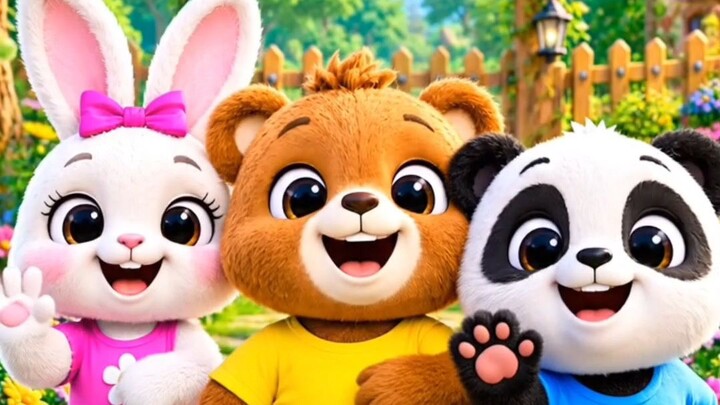 🐻🐰🐼 Bobo & Friends’ Fun Introducing Characters in this series Adventure! 🌈✨ | Funny Kids Video