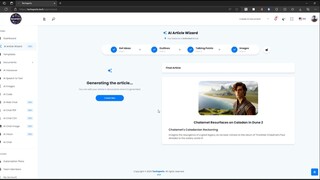 AI that GENERATES VOICES, IMAGES, & ARTICLES??