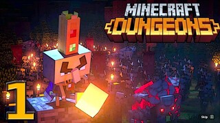 Minecraft Dungeons - Part 1 Walkthrough (Gameplay)