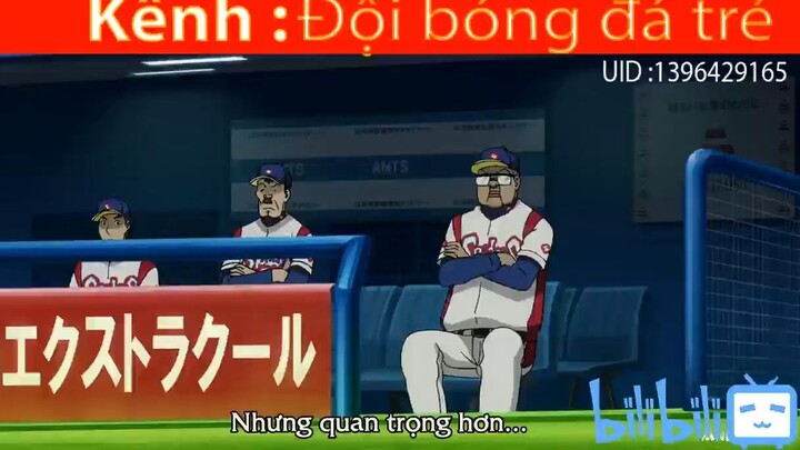 Uchiyama ném bóng thay cho Bonda #anime