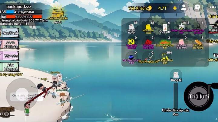 Cách câu 3 triệu cân