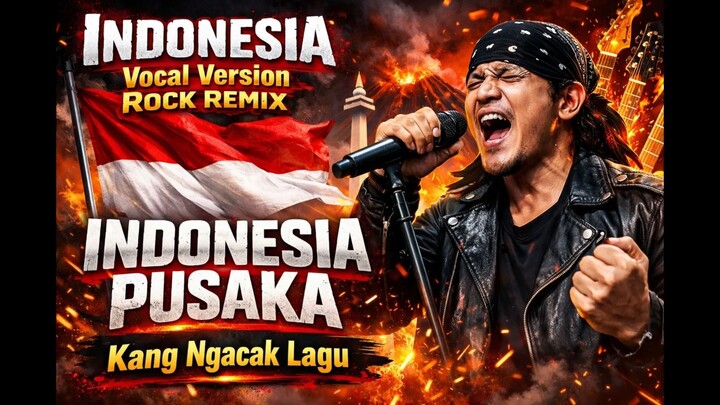 Lagu Nasional Indonesia Pusaka (Indonesia Vocal Version Rock Remix | Tukang Ngacak Ngacak Lagu)