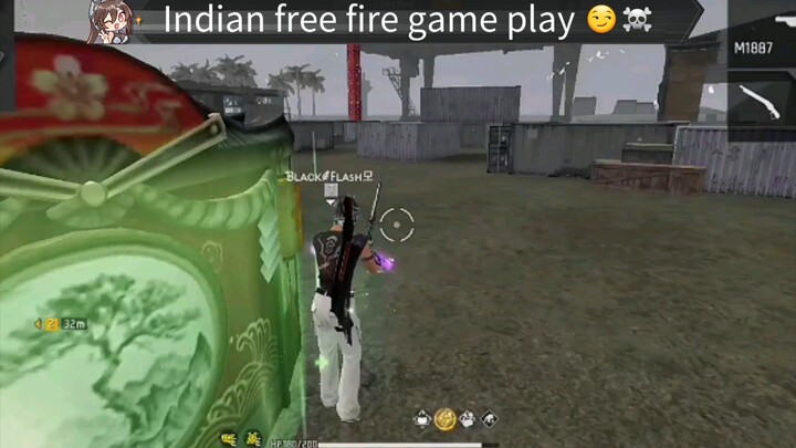 Free fire Indian game play ☠️☠️