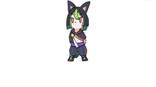 [Genshin Impact/Finger Game] Want to poke Tinari's tail? No no no!