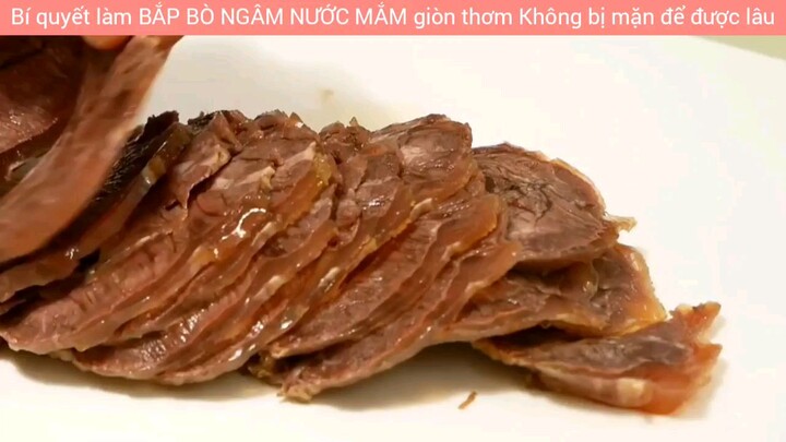 bí quyết làm bắp giò siêu ngon