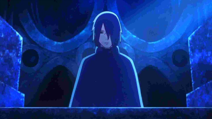 Sasuke Using Rinengan vs Kinshiki Otsutsuki in Kaguya's Palace