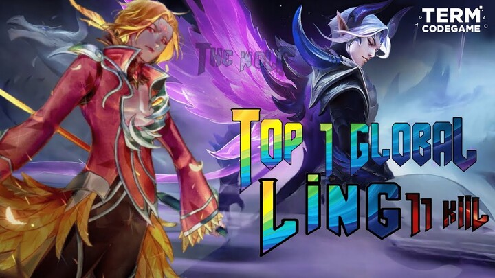 MLBB: การเดินเกมของ Ling Top 1 Gobla สไตล์การเล่นรอจังหวะบวก แรงค์490ดาว By:憎|Limbo|愛