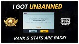 Finally Unbanned! Here's What Happened... - PUBG MOBILE