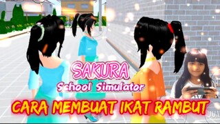 Tutorial cara membuat ikat rambut #sakuraschoolsimulator