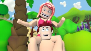 ROBLOX FUNNY ANIMATION | Bro and Girl | Rob and Lox love story