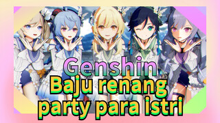 Baju renang party para istri