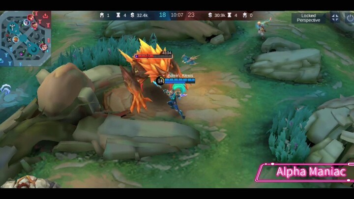 Alpha Got Maniac in Rank