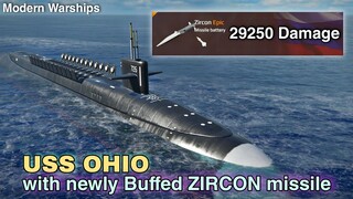 Modern Warships: USS OHIO with newly buffed ZIRCON missile.