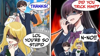 I Was Deceived By A Cunning Girl & The Hot Class President Came To My Rescue (RomCom Manga Dub)