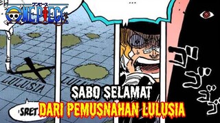 SPOILER OP 1082 !! SABO SELAMAT DARI PENGHANCURAN LULUSIA | BEGINI NASIBNYA ( ONE PIECE )