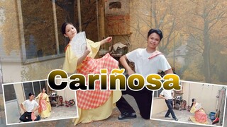 Philippine folkdance Cariñosa with ( Xandy Margarett Entila )