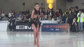 14岁女单精英冠军solo，太强了，这是你们喜欢的小文不