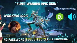 Yi Sun Shin Fleed Warden Epic Skin Script No Password