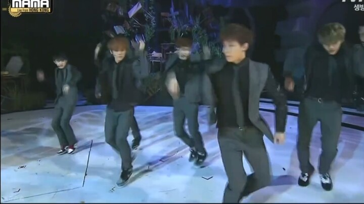 exo现场斗舞名场面