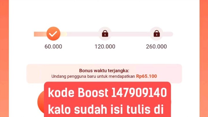 Snack Video tulis kode bos kode boat 147909140
