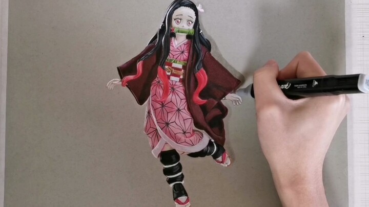 Drawing: Nezuko Garage Kit (Demon Slayer)