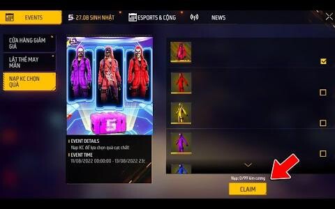 ในที่สุด กิจกรรมครบรอบ 5 ปี🤯🔥 เลือก Bundle อาชญากรฟรี❤️🎁เซิร์ฟเวอร์ Freefire ทั้งหมด