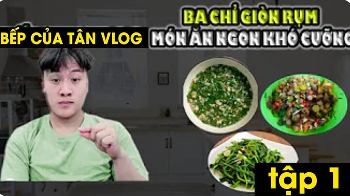 Bếp Vui Vlog - Ba chỉ giòn rụm - Món ăn khó cưỡng tập 1