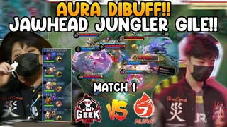 W/ Max, Leokoce | Draft AURA Udah Diluar NALAR! Saatnya AURA Kembali MEMBARA? - AURA vs GEEK Match 1