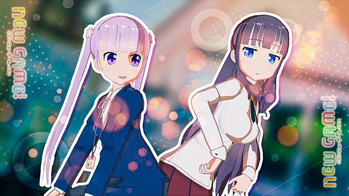 [MMD-TH/New Game] : [อาโอบะ X ฮิฟูมิ] : Shake It Off [4K][60FPS]