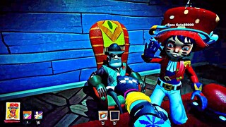 Driving to Burger King at 6AM in SECRET NEIGHBOR - Double Brave vs the SPY Neighbor