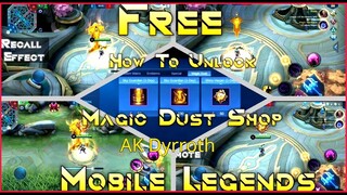 HOW TO CONVERT MAGIC DUST | MAGIC SHOP | MOBILE LEGENDS #mobilelegends#mlbbcreatorcamp#fixed_716my