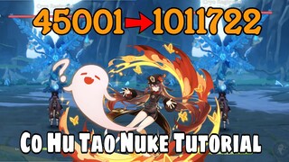 C0 Hu Tao 1.1M Nuke Tutorial [Genshin Impact]