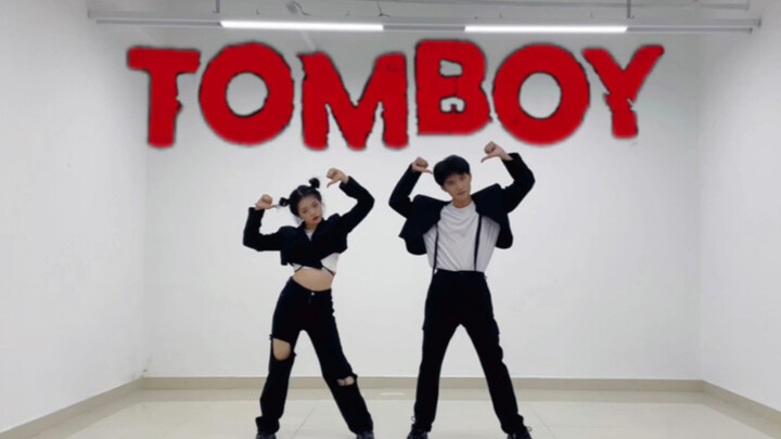 不被定义是我的态度！龙凤胎姐弟(G)I-DLE《TOMBOY》全曲翻跳【KIHONG_】