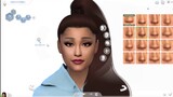 【Ariana Grande】Pinch a Girl | Sims 4 CAS Easy Making Ariana Crande (ใช้ face mack)
