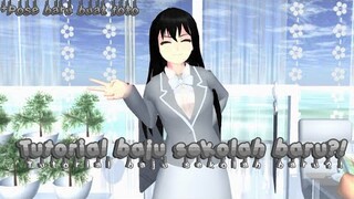 🍧TUTORIAL BAJU SEKOLAH BARU🍧||TUTORIAL SAKURA SCHOOL SIMULATOR