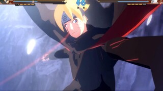 Naruto: Adult Uzumaki Boren VS Otsutsuki Momo-style, fast making it difficult for opponents to defend