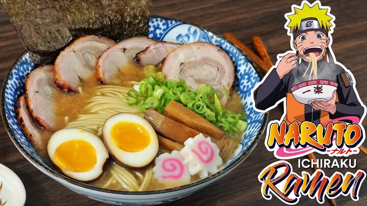 I made Tonkotsu Miso Ramen from Naruto, it's epic!