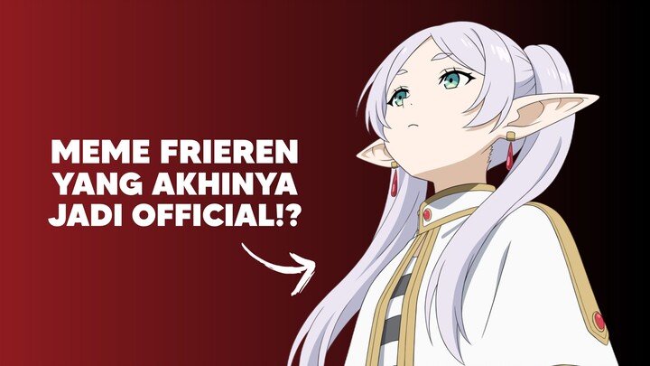 Meme Frieren masuk ke Anime!?