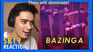 FIRST TIME REACTING to SB19 - 'Bazinga' Official Music Video REACTION | PROUD PINOY