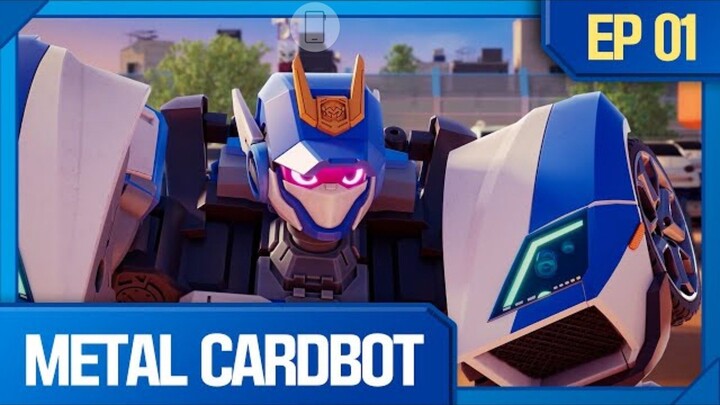 Metal Cardbot (EP 01) Mystery of the Police Car Robot!