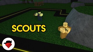 A Co-Op with Only Scouts... 2 Types of Scouts | Tower Battles [ROBLOX] ft. Senpai and Phaser