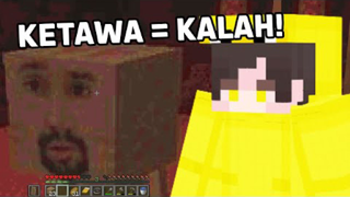 Minecraft tapi Kalau Gue KETAWA Gue KALAH!