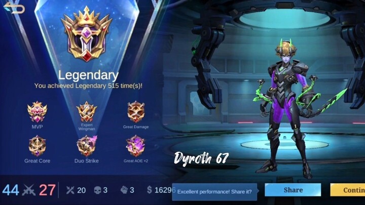 All around to, Pumatong ka man kay Thamuz Angela| JemzInGame Dyroth Plays (67) | Mobile Legends