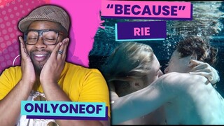 Clutching My Pearls 🙈👀 | OnlyOneOf’s (온리원오브) Rie - 'Because' M/V | REACTION