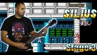 红白机 星际魂斗罗（星际战士） 第三关 电吉他版 Stage 3 - Journey To Silius Guitar Cover