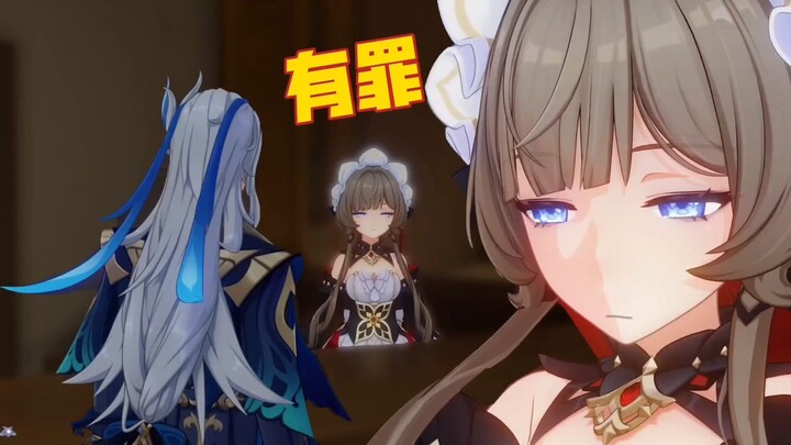 [Genshin Impact Fun] Sandrone: Went all the way back to Fontaine and got tried three times…
