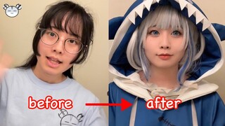 Gawr Gura Cosplay Makeup がうる・ぐら コスプレメイク！[HololiveEN]